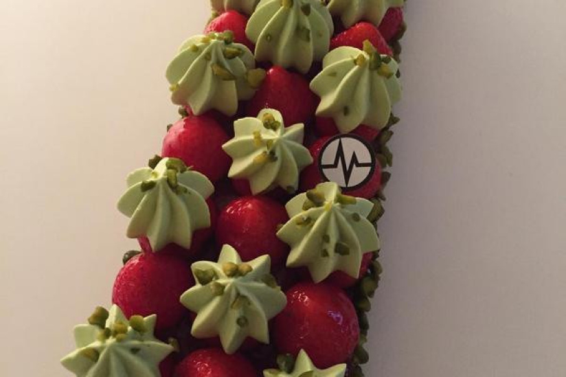 La Pâtisserie de Christophe Michalak - , la tarte fraise pistache