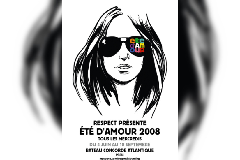 Soirée, Paris, Respect, Eté d'Amour, Concorde Atlantique, Alex Braxe, Martelo, Tricatel, The Shades