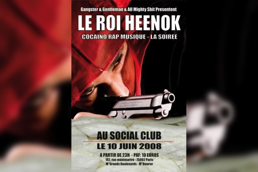Soirée, Paris, Social Club, Rap, Roi Heenok, Dee Nasty
