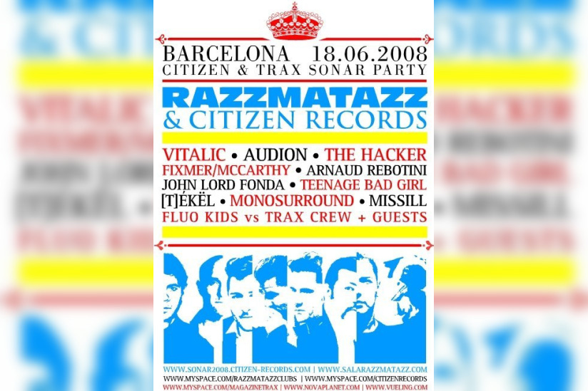 Festival, Eté, Sonar, Espagne, Barcelone, Musique électronique, Razzmatazz, Citizen 