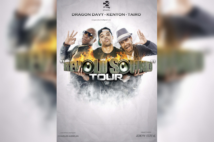 TAIRO + DRAGON DAVY + KENYON en concert à PARIS !