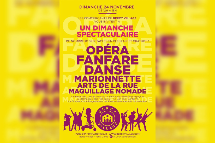Un Dimanche Spectaculaire à Bercy Village