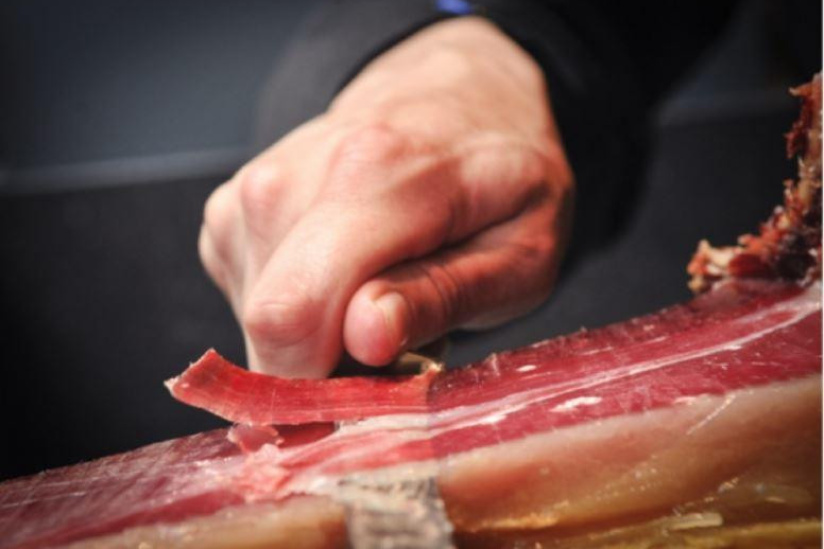 Record du monde Guiness de découpe de jambon