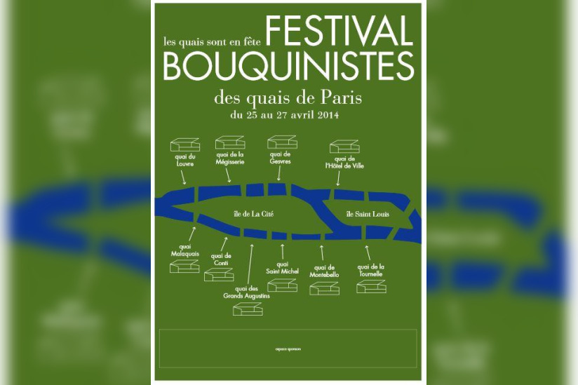 Festival Bouquinistes 2014 sur les quais de la Seine