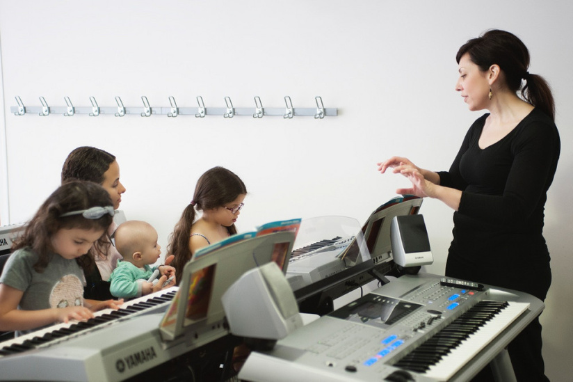 journée portes ouvertes à la Yamaha Music School de Paris-Bercy