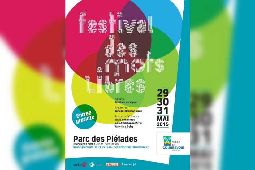 Festival des mots libres de Courbevoie 2015