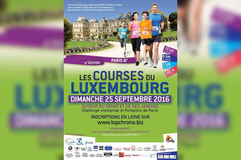 Les Courses du Luxembourg 2016 - les inscriptions sont ouvertes
