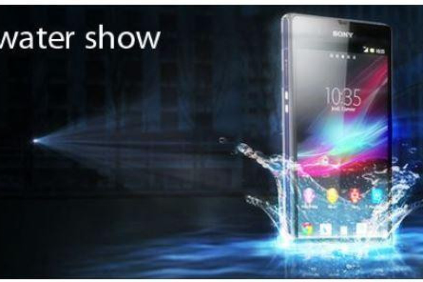 Le Xperia Water Show à Paris