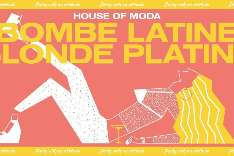 HOUSE OF MODA BOMBE LATINE / BLONDE PLATINE