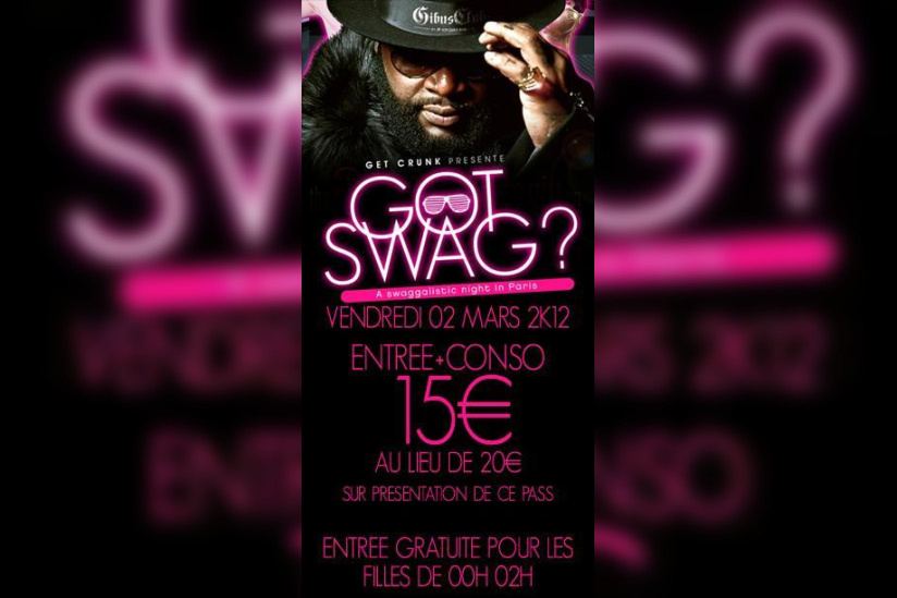 GOT SWAGG??!! A swaggalistic night in Paris