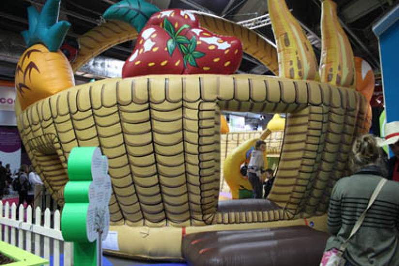 Château gonflable, Salon de l'Agriculture 2012