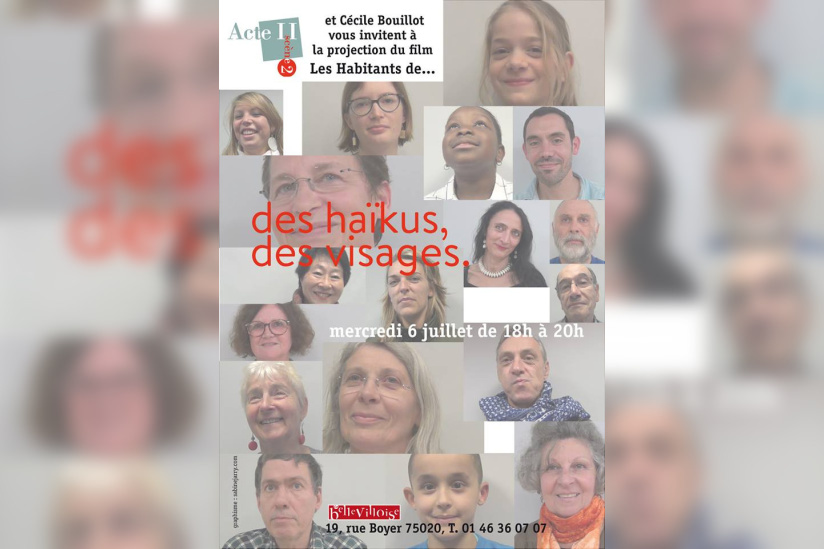 Les Habitants de... : le haïku à l'honneur à la Bellevilloise