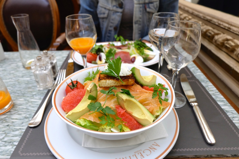 Un déjeuner chez Angelina