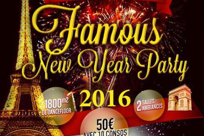 Réveillon Redlight Famous New Year Party 2016