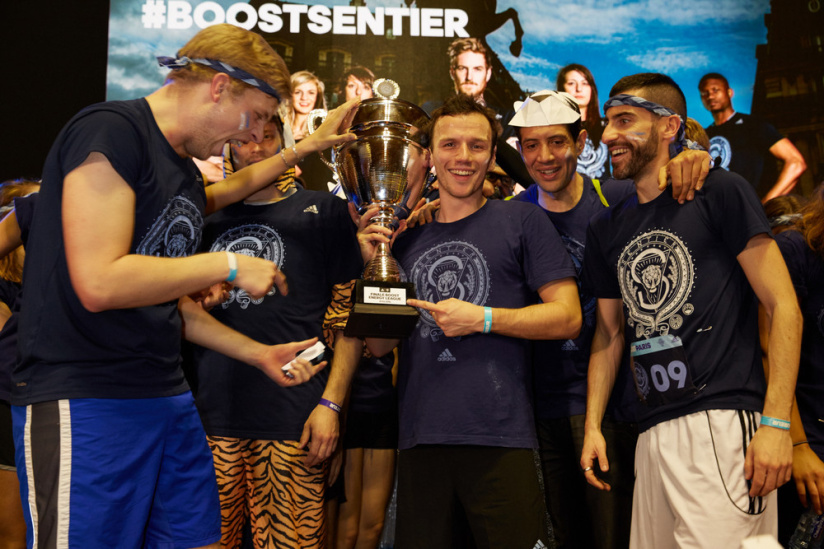La Team #BoostSentier remporte la ADIDAS BOOST ENERGY LEAGUE 