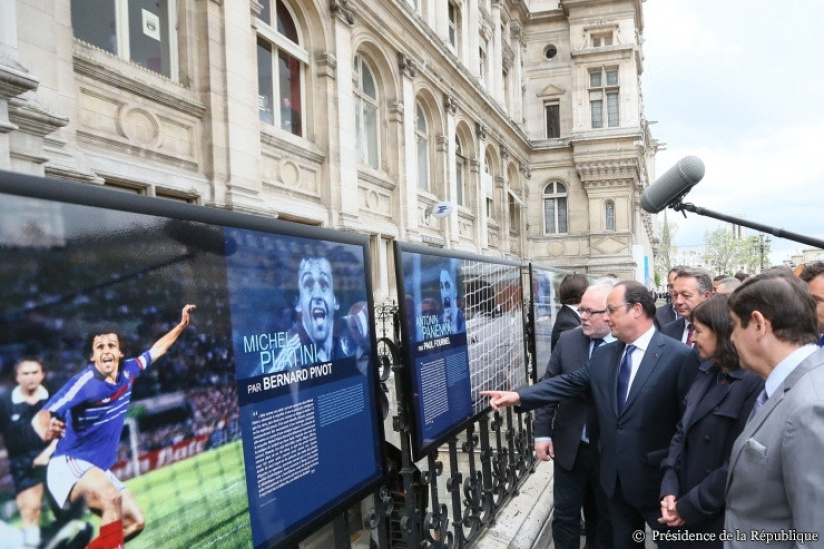 L'expo "Football de légendes, une histoire européenne"