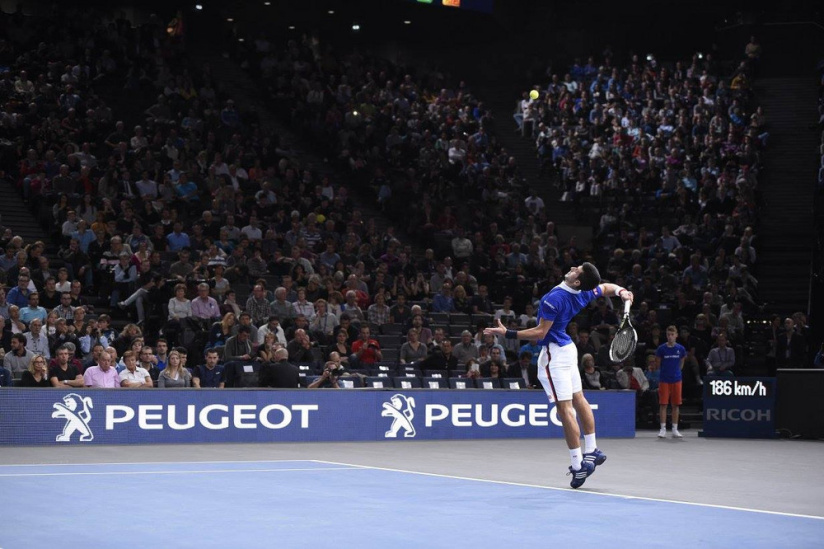 Les "Aces du cœur" au BNP Paribas Masters 2016 de Bercy