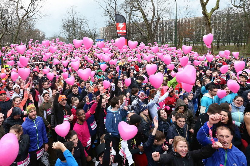 Saint Valentin : La Love Run 2017 à Paris