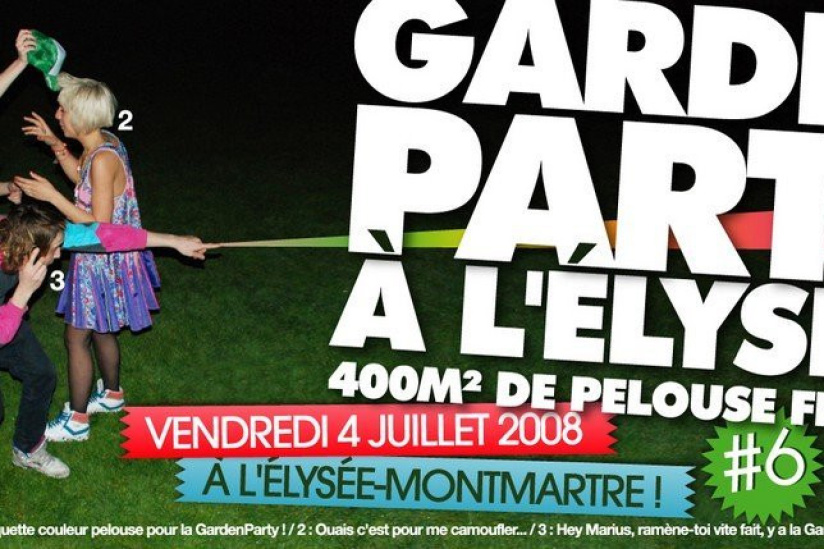 Soirée, Paris, garden Party, Elysée Montmartre, Dcontract, Pain o Chokolat