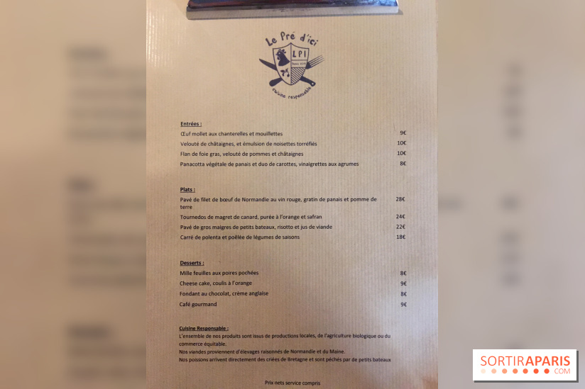 Restaurant le Pré d'ici