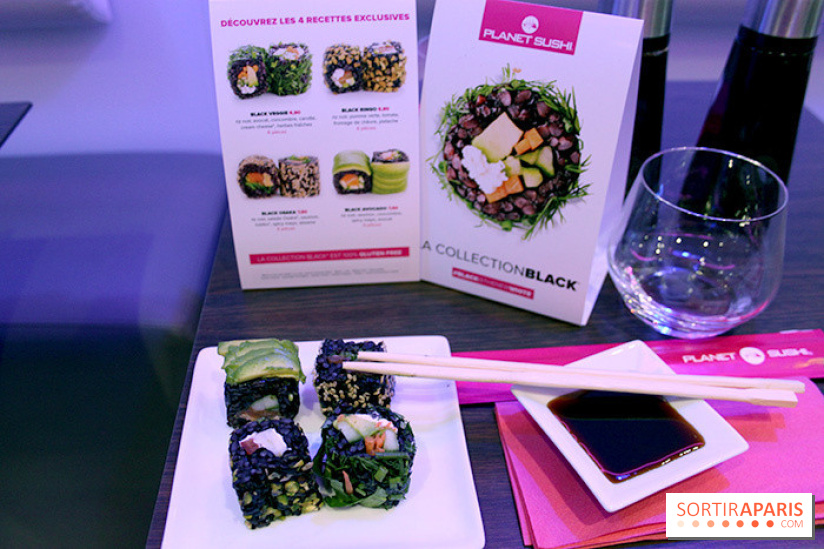 La collection Black de Planet Sushi