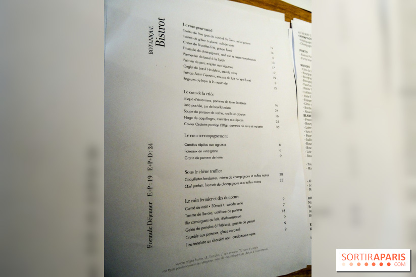 Botanique restaurant