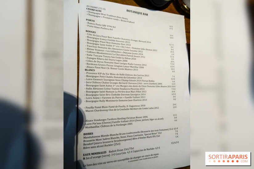 Botanique restaurant