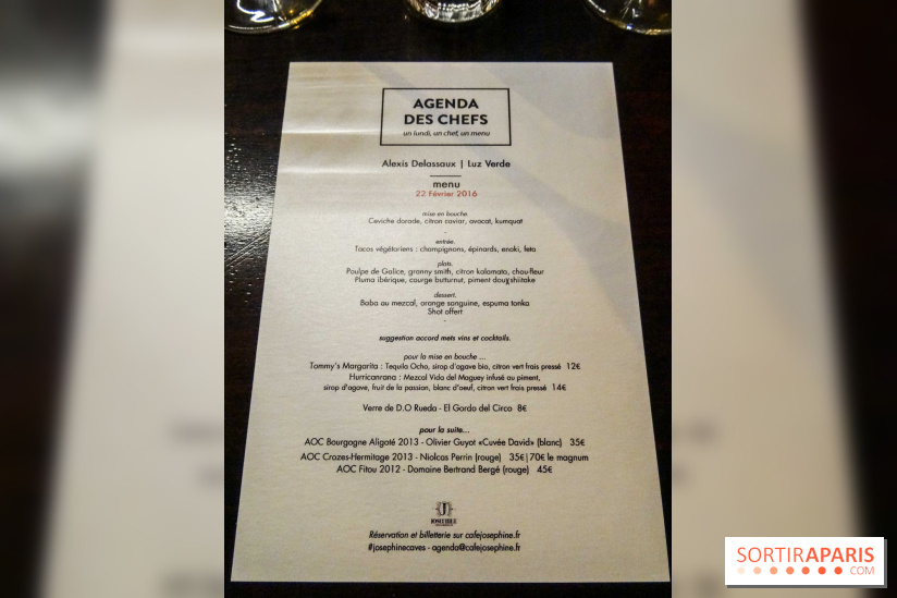 L'agenda des chefs - Alexis Delassaux