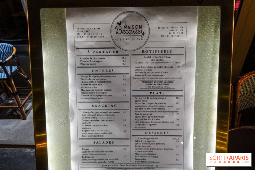 bistrot rotisserie La Maison Becquey