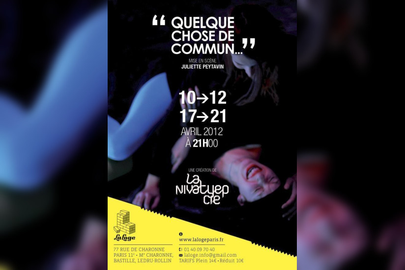 "Quelque chose de commun..."