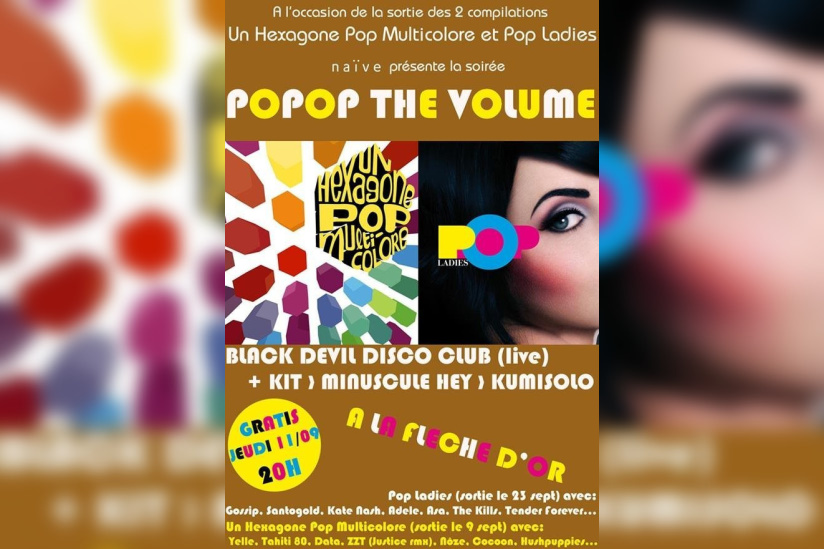 Concerts, Paris, Popop the Volume, Flèche d'Or, Black Devil Disco Club