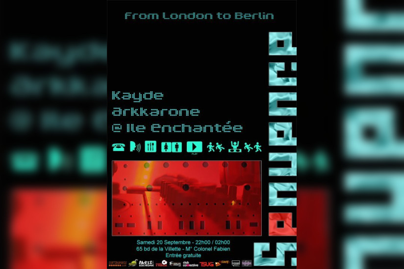 Soirée, Paris, Séquence, Ile Enchantée, Kayde, Arkkarone