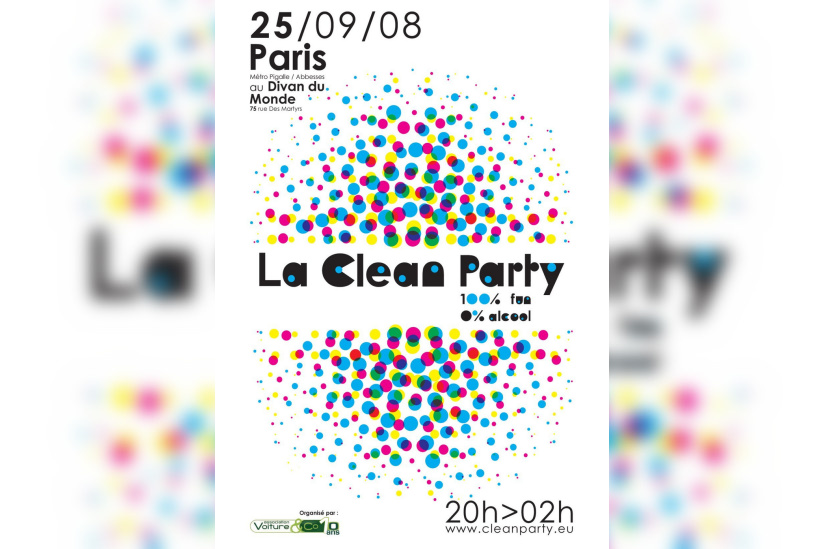 Soirée, Paris, Clean Party, Divan du Monde, Voiture & co.