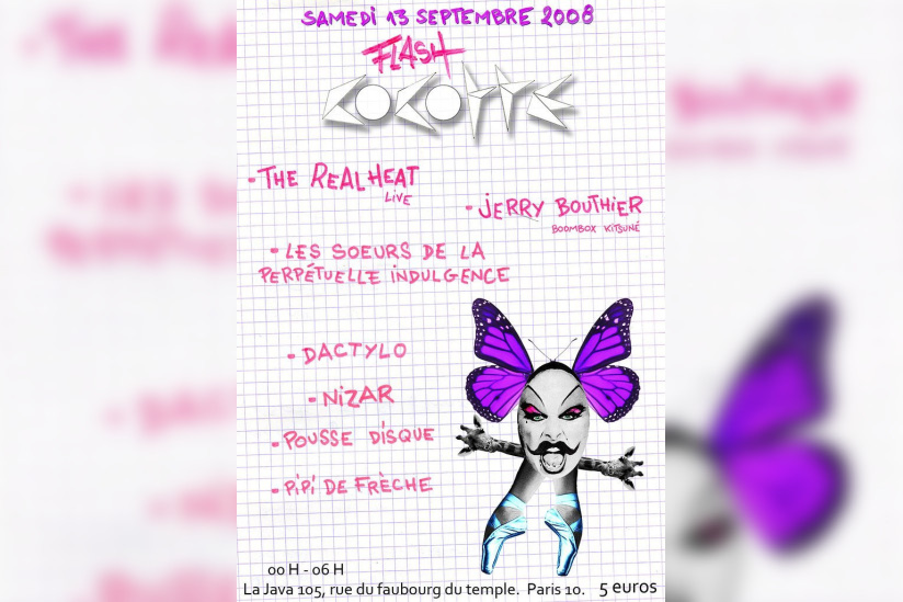 Soirée, Paris, Flash Cocotte, Furie, Java, Dactylo