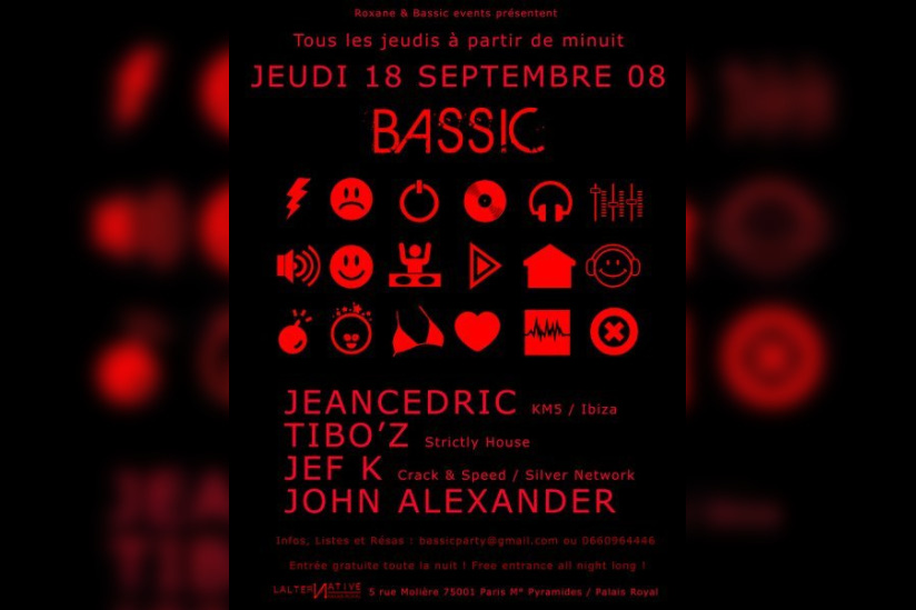 Soirée, Paris, Bassic, Alternative