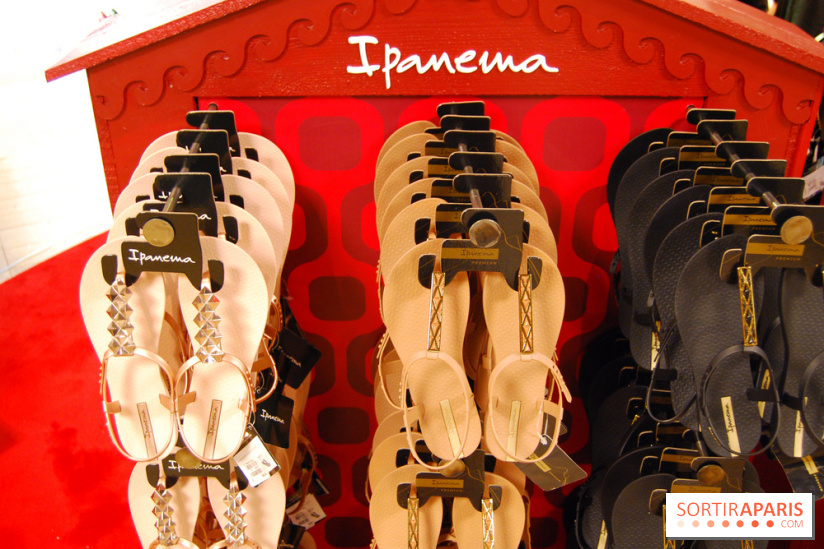 Tongs au stand Ipanema - Afterwork des Galeries Lafayette pour le Summer Break
