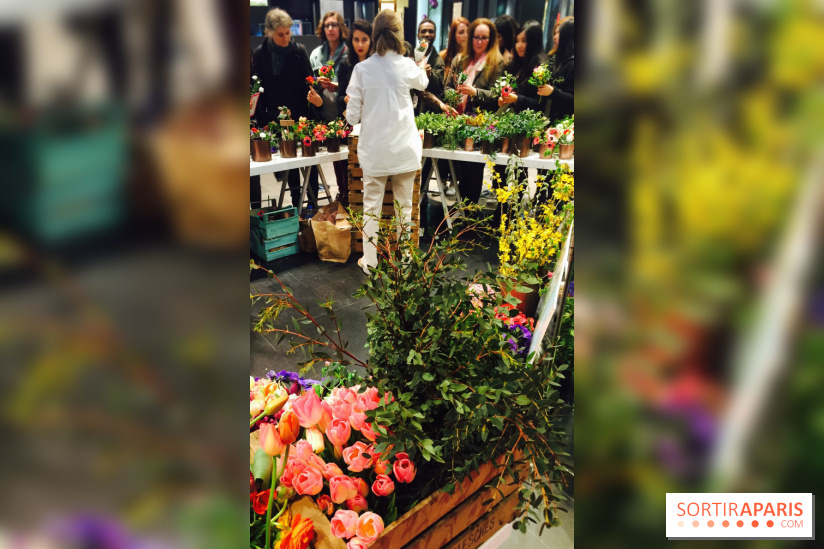 Bar à fleurs - Afterwork des Galeries Lafayette pour le Summer Break