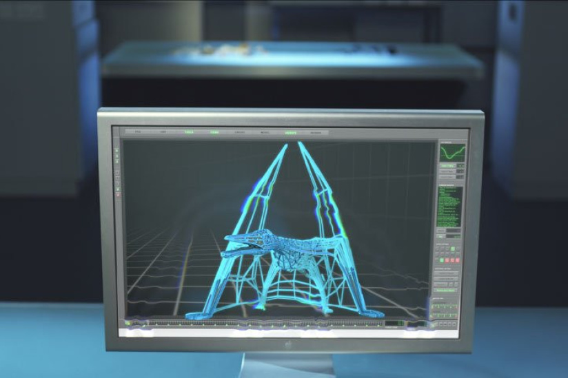 Ptérodactyles 3D à la Géode