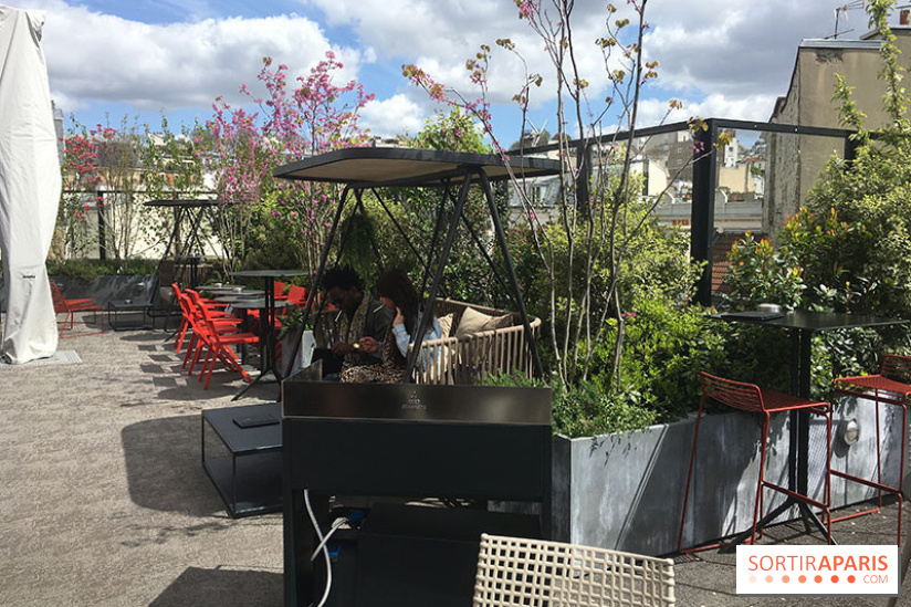 La terrasse du Terrass Hotel Paris