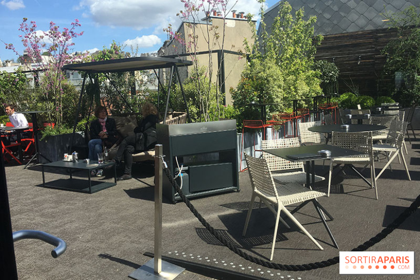 La terrasse du Terrass Hotel Paris
