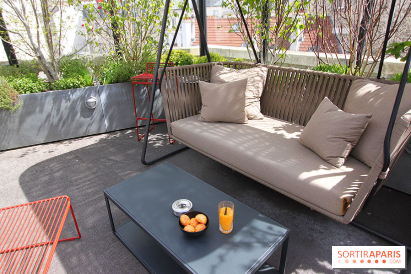 La terrasse du Terrass Hotel Paris