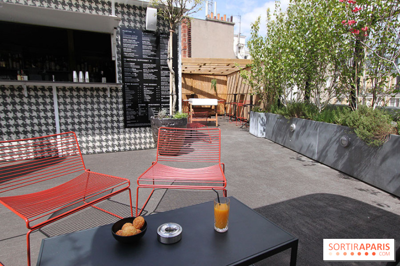 La terrasse du Terrass Hotel Paris