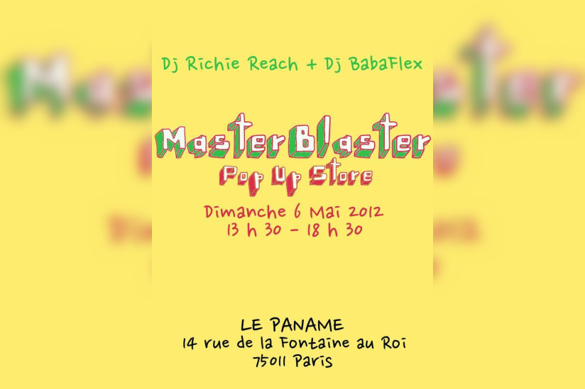 Master Blaster - Vente Créateurs + Dj's