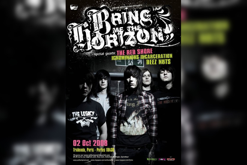 Bring me the horizon, Trabendo, Deathcore