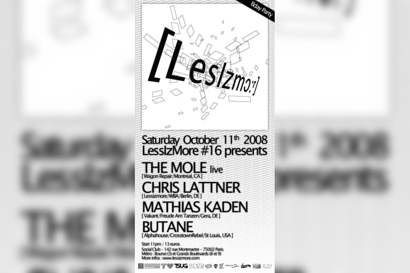 Soirée, Paris, Lessizmore, Social Club.