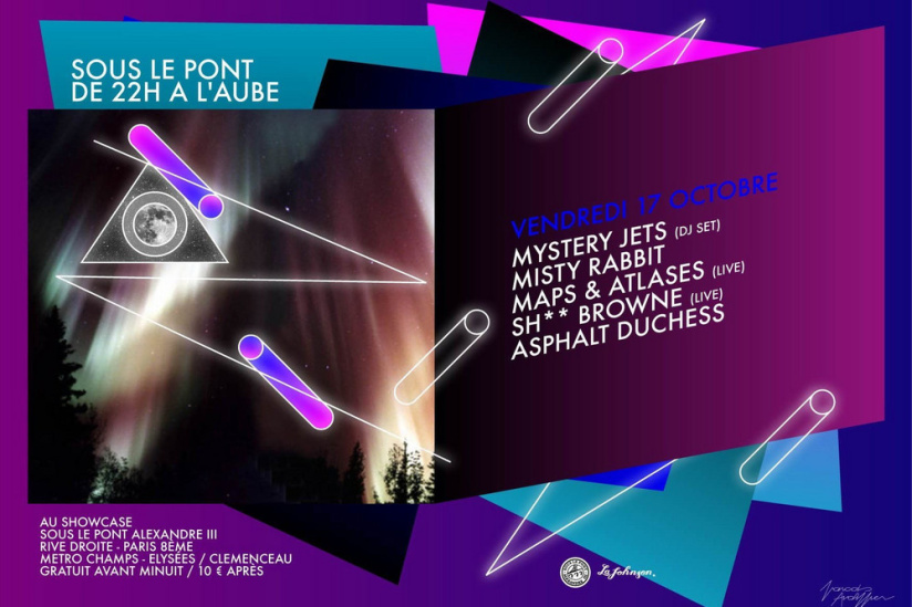 Soirée, Paris, Clubbing, Sous le pont, Alexandre 3, Showcase