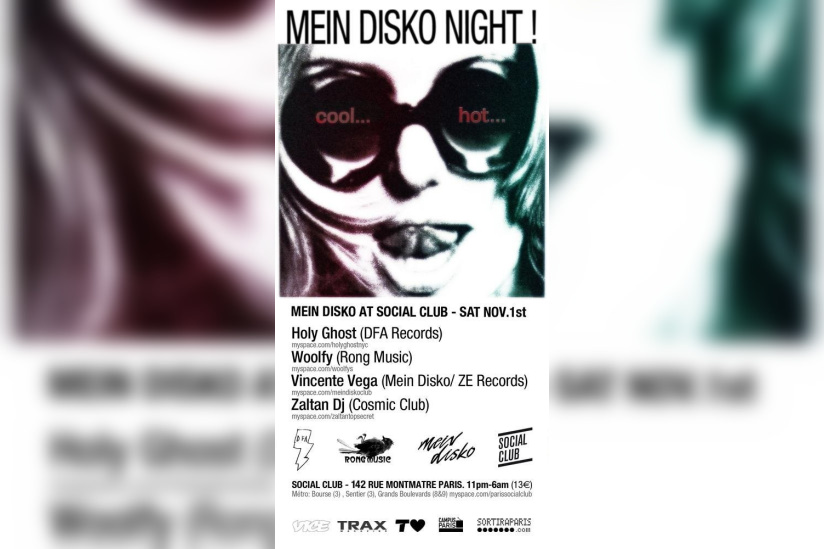 Soirée, Paris, Clubbing, Holy Ghost, Woolfy, Zaltan, Vincent Vega, Social Club