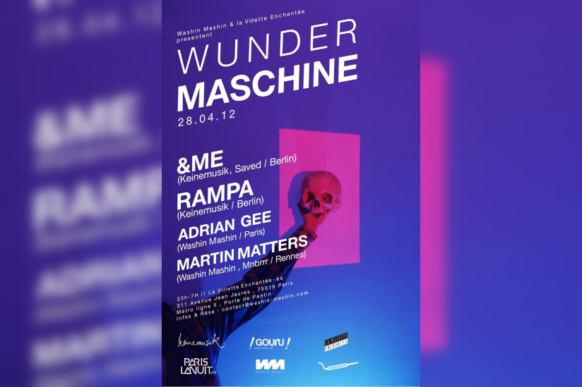 WUNDER MASCHINE w/ &Me, Rampa, Adrian Gee, Martin Matters...