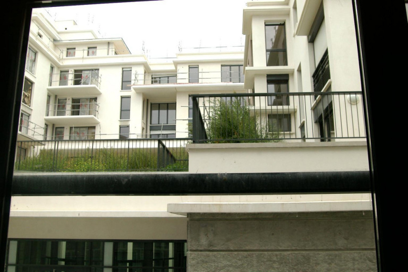 Vue chambre sur Médiathèque