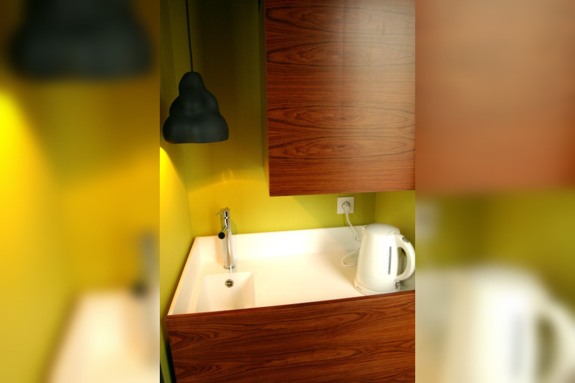 Mini cuisine dans chaque chambre